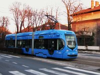 Tramvaj (ZET) TMK 2300 (Shorty). Kraća inačica modela 2200